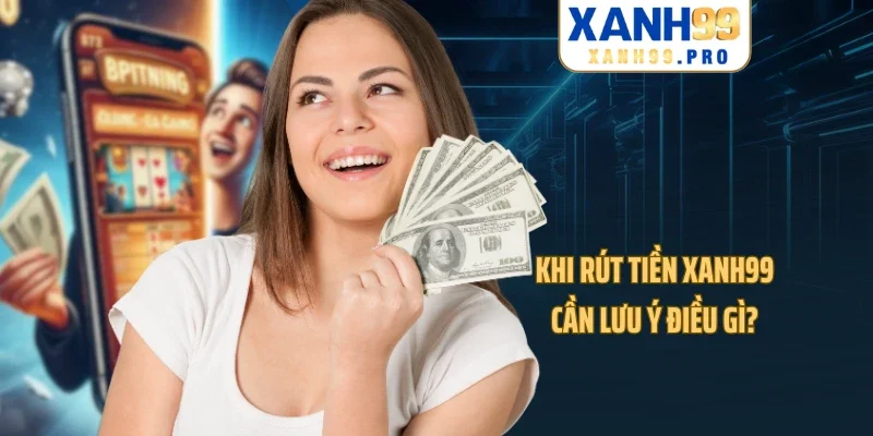Khi rút tiền XANH99 cần lưu ý điều gì?