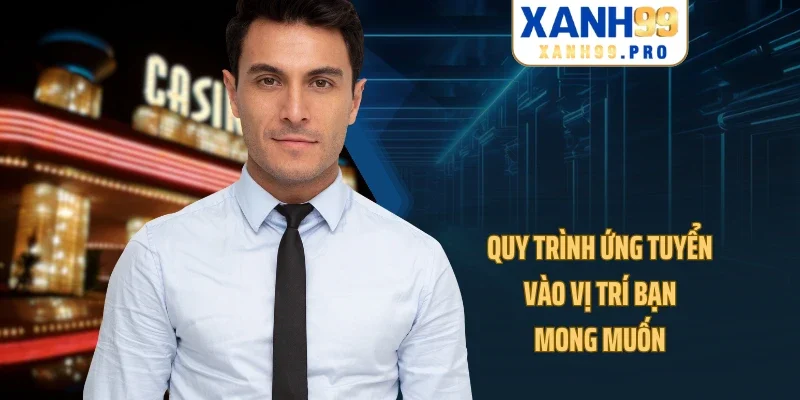 Quy trình ứng tuyển vào vị trí bạn mong muốn